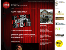 Tablet Screenshot of kulturforum-amriswil.ch